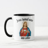 JESUS KWATER IN KOFFIE MOK (Links)