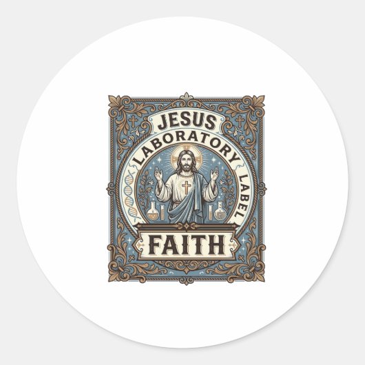 Jesus Laboratorium Label Geloof Jesus Laboratorium (Voorkant)