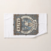 Jesus Laboratorium Label Geloof Jesus Laboratorium Handdoek (Handdoek)