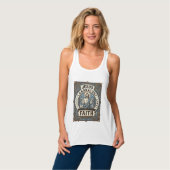 Jesus Laboratorium Label Geloof Jesus Laboratorium Tanktop (Volledige Voorkant)