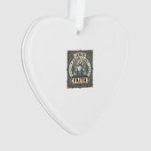 Jesus Laboratorium Label Geloven Jesus Laboratoriu Ornament (voorkant)