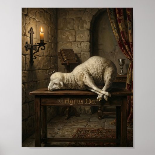 Jesus Lam Gods - Agnus Dei Poster (Voorkant)