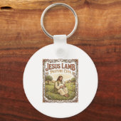 Jesus Lam Weide Schattig Jezus Lam Weide Schattig  Sleutelhanger (Voorkant)