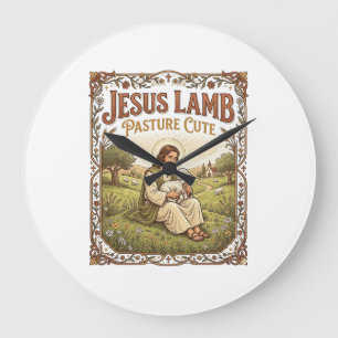 Jesus Lammer Weide Schattig Jesus Lammer Weide Sch Grote Klok