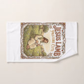 Jesus Lammer Weide Schattig Jesus Lammer Weide Sch Handdoek (Handdoek)