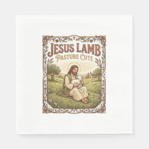 Jesus Lammer Weide Schattig Jesus Lammer Weide Sch Servet