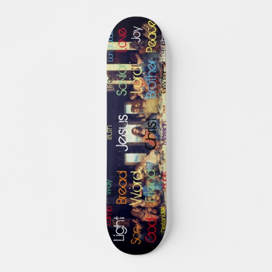 Jesus Last Super Persoonlijk Skateboard (Voorkant)