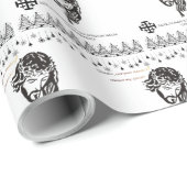 Jesus' Last words Cadeaupapier (Rol Hoek)