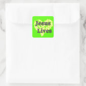 Jesus Leeft Sticker (Tas)