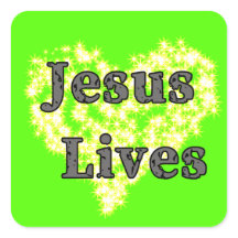 Jesus Leeft Sticker 
