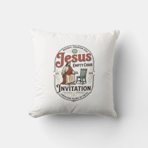 Jesús Lege Stoel Uitnodiging Jesús Lege Stoel Uitn Kussen