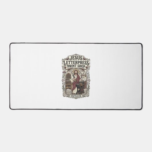 Jesus Letterpress Drukkerij Jesus Letterpress Bureaumat (Voorkant)