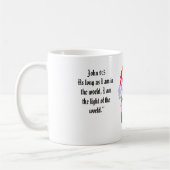 jesus licht wereld koffiemok (Links)