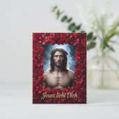 Jesus liebt dich briefkaart (Staand voorkant)