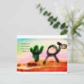 jésus liefde  briefkaart (Staand voorkant)
