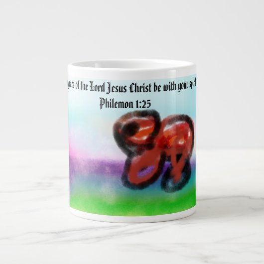 jésus liefde grote koffiekop (Voorkant)