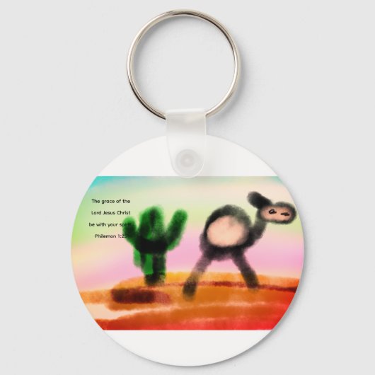 jésus liefde  sleutelhanger (Voorkant)