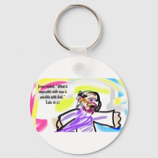 jésus liefde sleutelhanger (Voorkant)