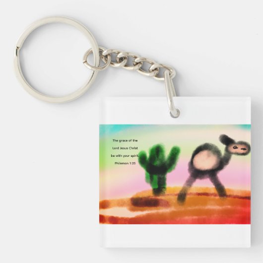 jésus liefde  sleutelhanger (voorkant)