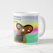 jésus liefde wereld grote koffiekop (Voorkant rechts)