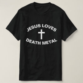 JESUS LIEFT VAN DOUANEMETAAL T-SHIRT