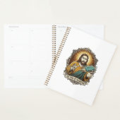 Jesus liet gladde zeep vallen in de douche onhandi planner (Display)