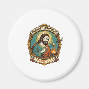 Jesus liet Marshmallow Kampvuur Feest Mislukt Humo Magneet