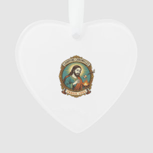 Jesus liet Marshmallow Kampvuur Feest Mislukt Humo Ornament