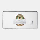 Jesus liet Marshmallow Kampvuur Feestje Mislukken Bureaumat (Keyboard & Muis)
