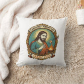 Jesus liet Marshmallow Kampvuur Feestje Mislukking Kussen (Deken)