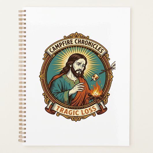 Jesus liet Marshmallow Kampvuur Feestje Mislukking Planner (Voorkant)