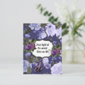 Jesus Light van de World Floral Briefkaart Designe (Staand voorkant)