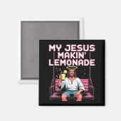 Jesus Limonade Grappige Christelijke Meme  Magneet (Voorkant / Achterkant)