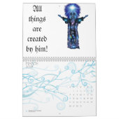 Jesus Lion en Lamb Peace on Earth 2013 Kalender (Mar 2027)