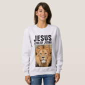 JESUS LION OF JUDAH T-Shirts (Voorkant volledig)