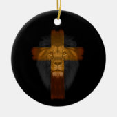 Jesus Lion van Judah Ornament (Voorkant)