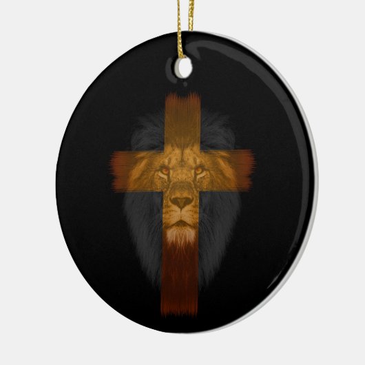 Jesus Lion van Judah Ornament (Links)