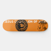 Jesus Lion van Judah Skateboard, 8 1/8 inch deck Persoonlijk Skateboard (Horizontaal)