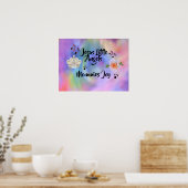 Jesus Little Angels Mommies Joy Poster (Keuken)