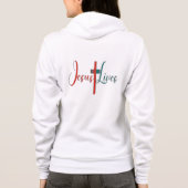 Jesus Lives-Hoodie Hoodie (Achterkant)