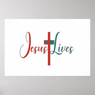 Jesus Lives Poster