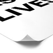 Jesus Lives Poster (Hoek)