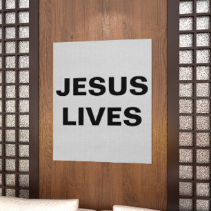 Jesus Lives Poster