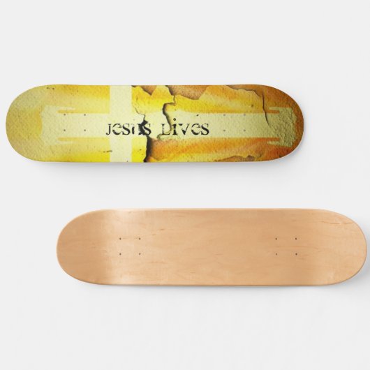 Jesus Lives Skateboard (Horizontaal)