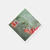 Jesus Lives Spring Flowers Bijbel Verse Pasen Servet (Hoek)