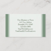 Jesus Lives Spring Flowers Bijbel Verse Pasen Visitekaartje (Achterkant)