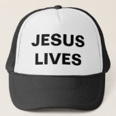 Jesus Lives Trucker Pet (Voorkant)