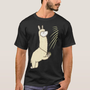 Jesus Llama Prayer Christelijke christenkerk G T-shirt