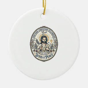 Jesus Lo Fi Studiemuziek Aesthetic Grafische T-shi Keramisch Ornament