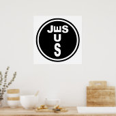 Jesus Logo Poster (Keuken)